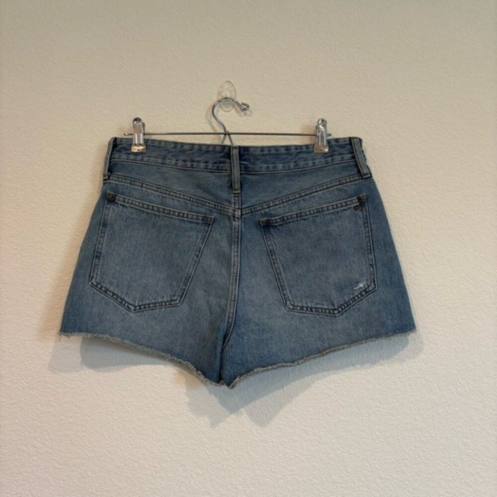 Madewell Relaxed Denim Shorts in Renfield Wash NWT - Picture 4 of 7